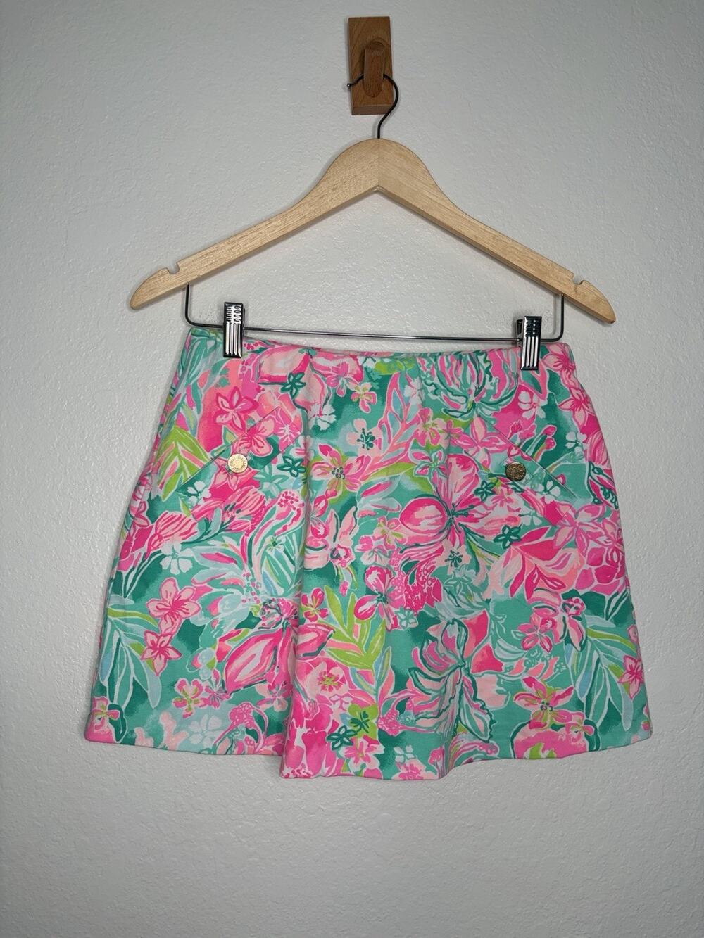 Lilly Pulitzer Madison Skort in Hot On The Scene Size Small Preppy Resort Wear